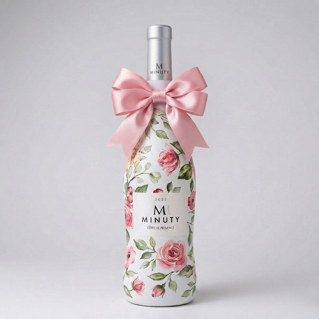 Minuty M Rosé jako originální dárek: Když růžové víno dostane nový rozměr