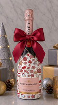Moët & Chandon Rosé Impérial – Vánoční zdobená lahev Perníčky