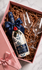 Dárková sada Moët & Chandon zdobená – Brut, Rosé nebo Nectar + skleničky | DressBottle