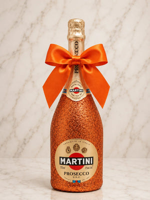 Martini Prosecco - Dárková lahev v měděných třpytkách