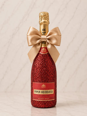 Piper-Heidsieck Cuvée Brut – Červená dárková zdobená lahev