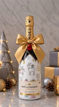 Moët & Chandon Brut Impérial – Vánoční zdobená lahev Zvířátka