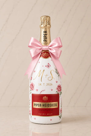 Piper-Heidsieck Brut - Svatební lahev na přání