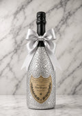 Dom Pérignon 2017 – Stříbrná zdobená dárková lahev