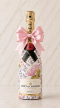Moët & Chandon Brut Impérial – zdobená lahev v dekoru Hortenzie