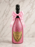 Dom Pérignon Vintage 2017 – Růžová třpytivá zdobená lahev