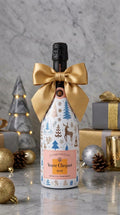 Veuve Clicquot Rosé – Vánoční zdobená lahev Les