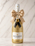 Moët & Chandon Ice Impérial – Zlatá dárková zdobená lahev | DressBottle