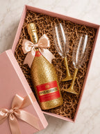 Dárková sada Piper-Heidsieck – Třpytivá lahev + skleničky varianta 2 | DressBottle