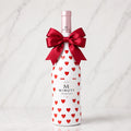 Chateau Minuty M Rosé – Luxusní dárková zdobená lahev se srdíčky | DressBottle