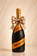Mionetto Prosecco Prestige DOC Brut – Černá dárková zdobená lahev | DressBottle