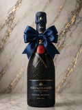 Moët & Chandon Nectar Impérial – Černá dárková zdobená lahev | DressBottle