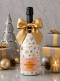 Veuve Clicquot Rosé – Vánoční zdobená lahev Hvězdy