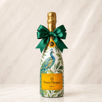 Veuve Clicquot Brut – Dárková zdobená lahev Páv | DressBottle
