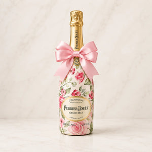 Perrier-Jouët Grand Brut – Luxusní zdobené šampaňské s růžemi