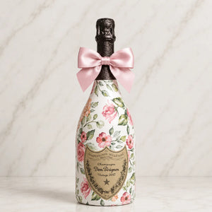 Dom Pérignon Vintage 2017 – Zdobená lahev s motivem růží