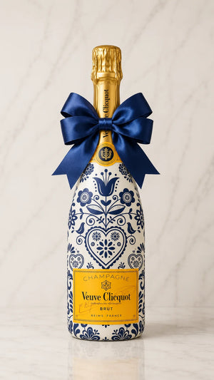 Veuve Clicquot Brut – Dárková zdobená lahev Cibulák