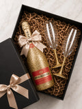 Dárková sada Piper-Heidsieck – Třpytivá lahev + skleničky | DressBottle