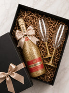 Dárková sada Piper-Heidsieck – Třpytivá lahev + skleničky | DressBottle