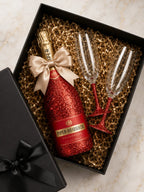 Dárková sada Piper-Heidsieck – Třpytivá lahev + skleničky varianta 3 | DressBottle