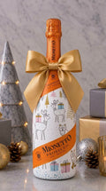 Mionetto Prosecco Brut – Vánoční zdobená lahev Zvířátka