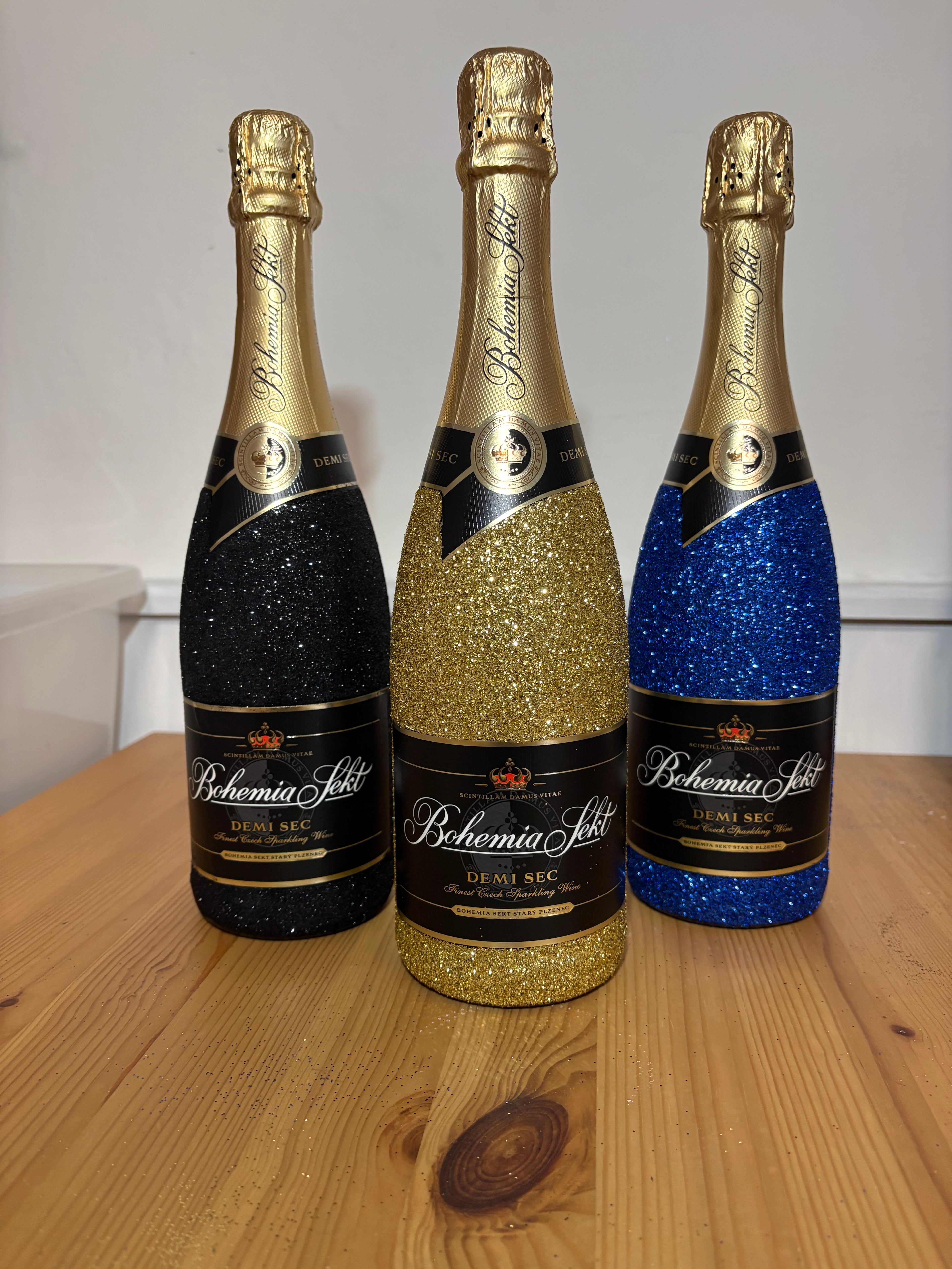 Bohemia Sekt třpytky tři barvy