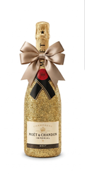 Moet chandon brut magnum ve zlatych trpytkach