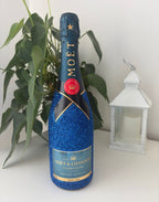 Moët & Chandon Nectar Impérial – Modrá dárková zdobená lahev