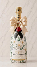 Moët & Chandon Brut Impérial – zdobená lahev v dekoru květů jabloně