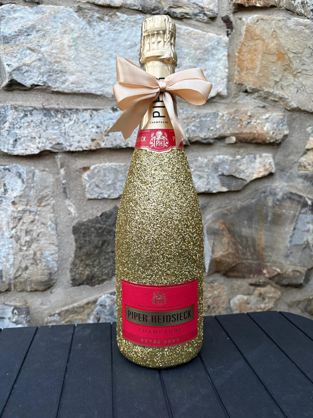 Piper-Heidsieck Cuvée Brut – Zlatá dárková zdobená lahev