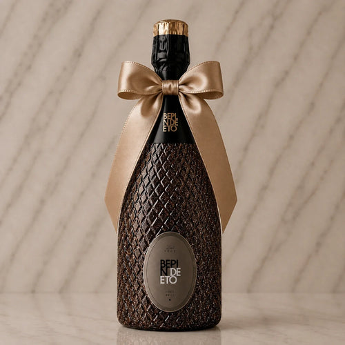 Bepín de Eto Brut – Hnědá třpytivá dárková lahev prosecco