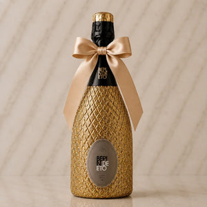 Bepin de Eto Brut – Zlatá třpytivá dárková lahev