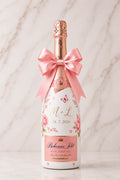Bohemia Sekt Rosé – Svatební dárková zdobená lahev na přání