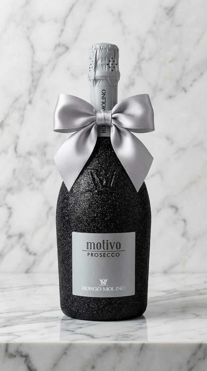 Borgo Molino Motivo Brut – Třpytivá dárková lahev prosecco
