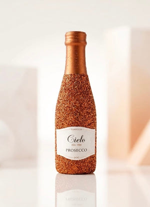 Cielo Prosecco DOC 0,2 l – Měděná třpytivá dárková lahev