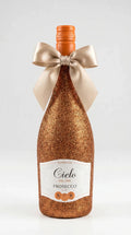 Třpytivá lahev Cielo Prosecco Frizzante s mašlí