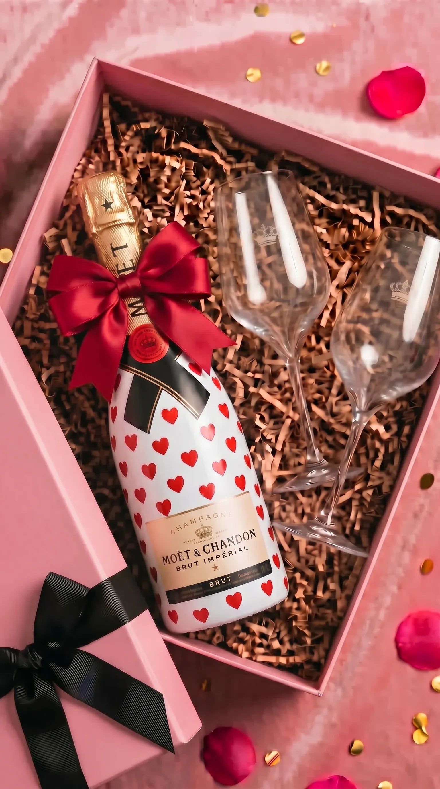 darkova sada moet chandon v deur srdicek, ruzova