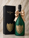 Dom Pérignon 2017 – Smaragdová třpytivá lahev v dárkové krabičce