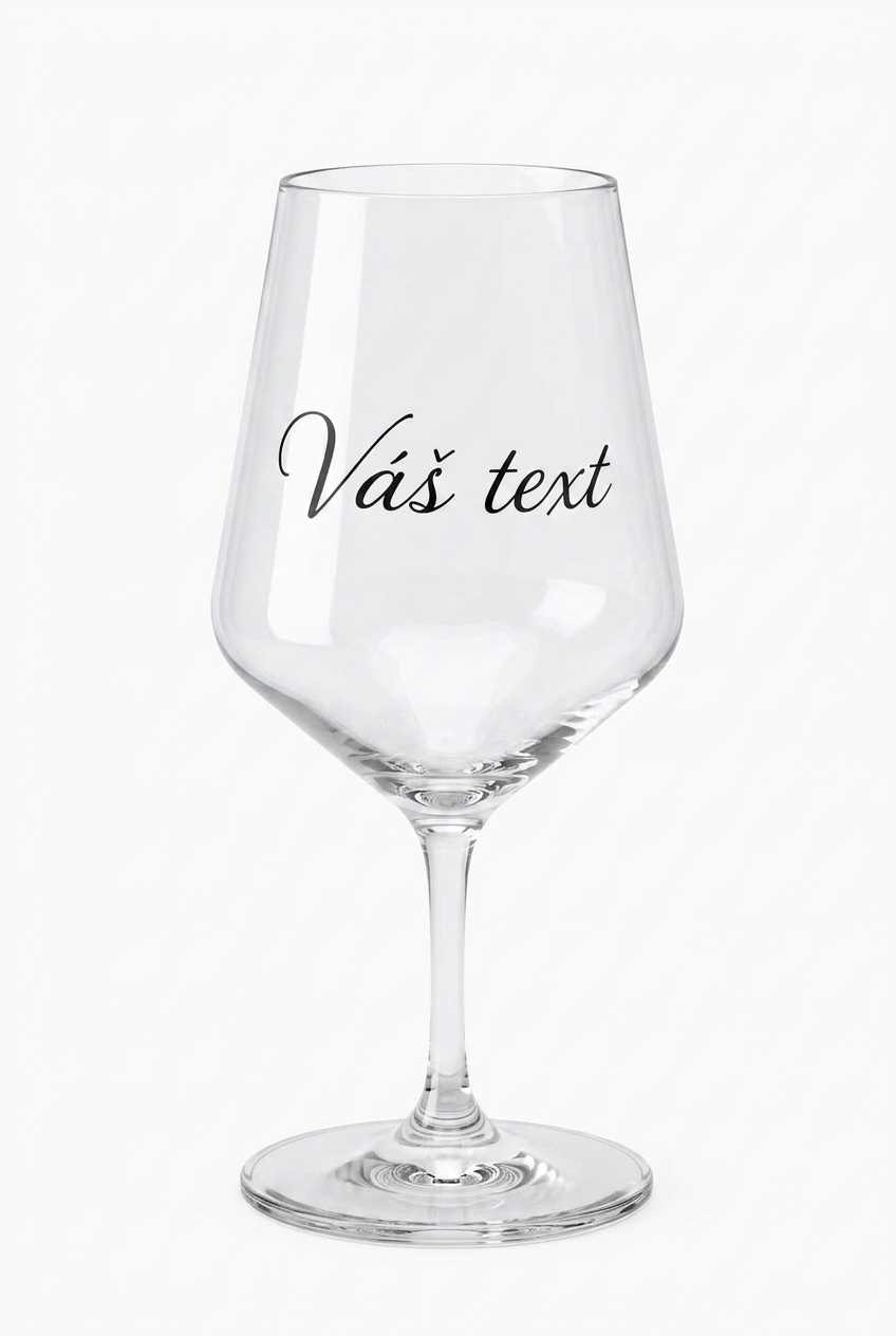 Nerozbitná sklenička 470 ml s vlastním textem (barva dle výběru)