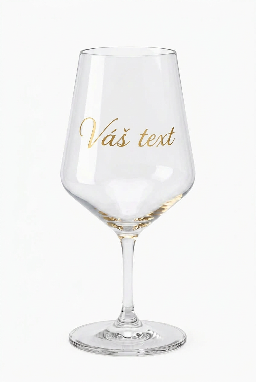 Nerozbitná sklenička 470 ml s vlastním textem (barva dle výběru)