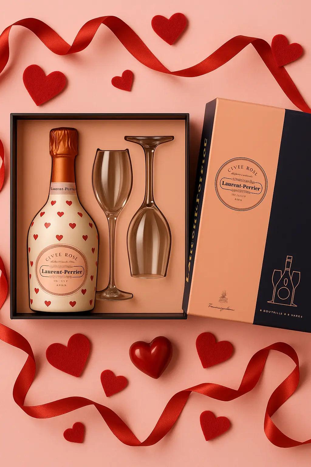 laurent-perrier-gift-box-valentine - DressBottle