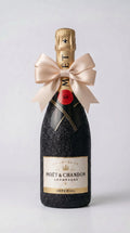 Moët & Chandon Brut – Černá dárková zdobená lahev