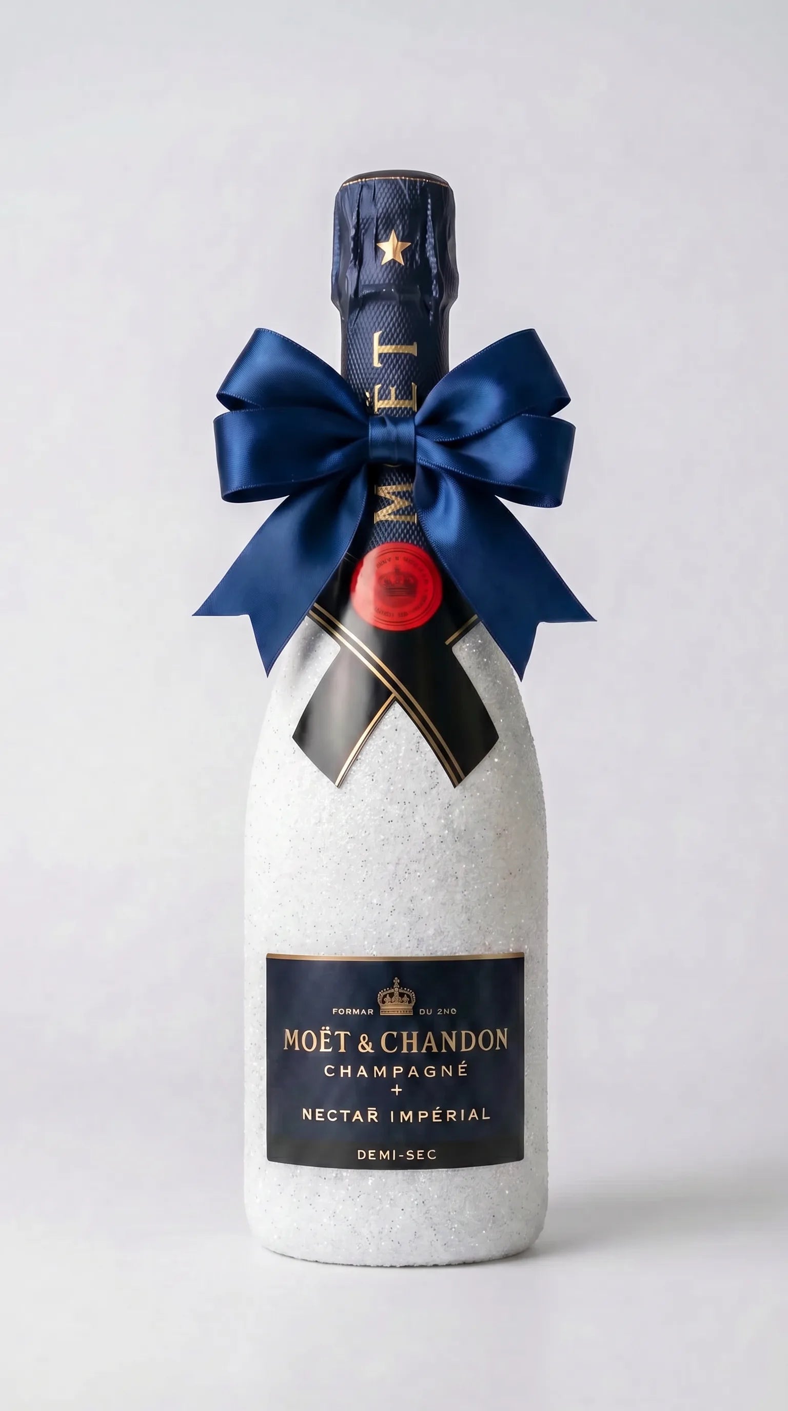 Moët & Chandon Nectar Impérial – Bílá dárková zdobená lahev