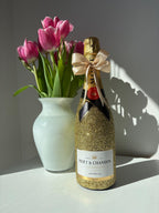 Moët & Chandon Brut – Zlatá dárková zdobená lahev