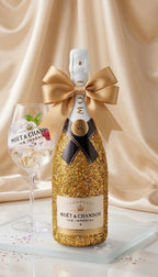 Moet Chandon Ice Imperial ve zlatých třpytkách