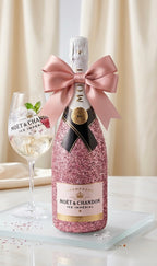 Moet Chandon ice imperial v růžových třpytkách