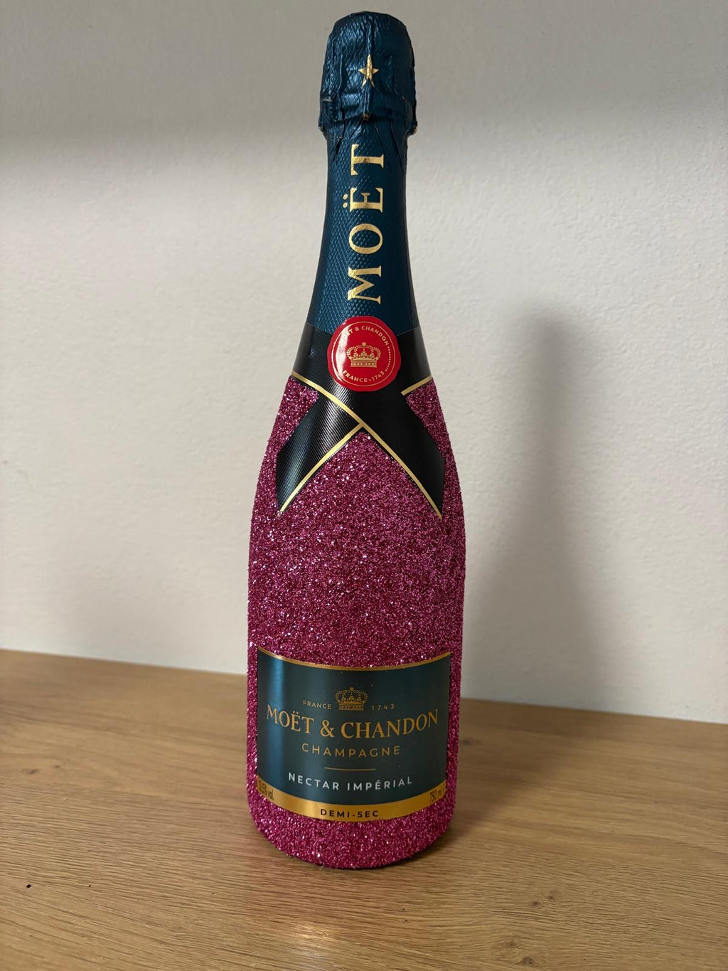 Moët & Chandon Nectar Impérial – Růžová dárková zdobená lahev