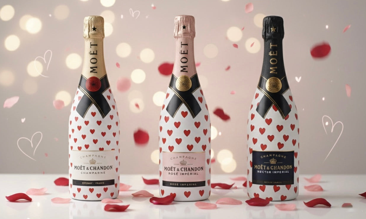 Moët & Chandon se srdíčky kolekce