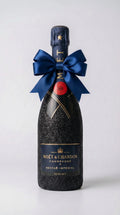 Moët & Chandon Nectar Impérial – Černá dárková zdobená lahev
