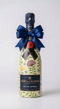 Moët & Chandon Nectar Impérial – Geschenkflasche mit Blumenmuster